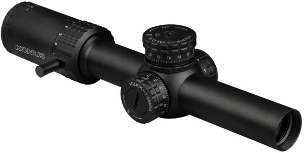 Konus 7193 Sultan  1-10x24 30mm Tube Illuminated Engraved Ballistic Circle Reticle