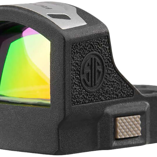 Sig Sauer Electro-Optics SOR02180 Romeo-RS Compact Black 1x24mm 3 MOA Green Dot Reticle