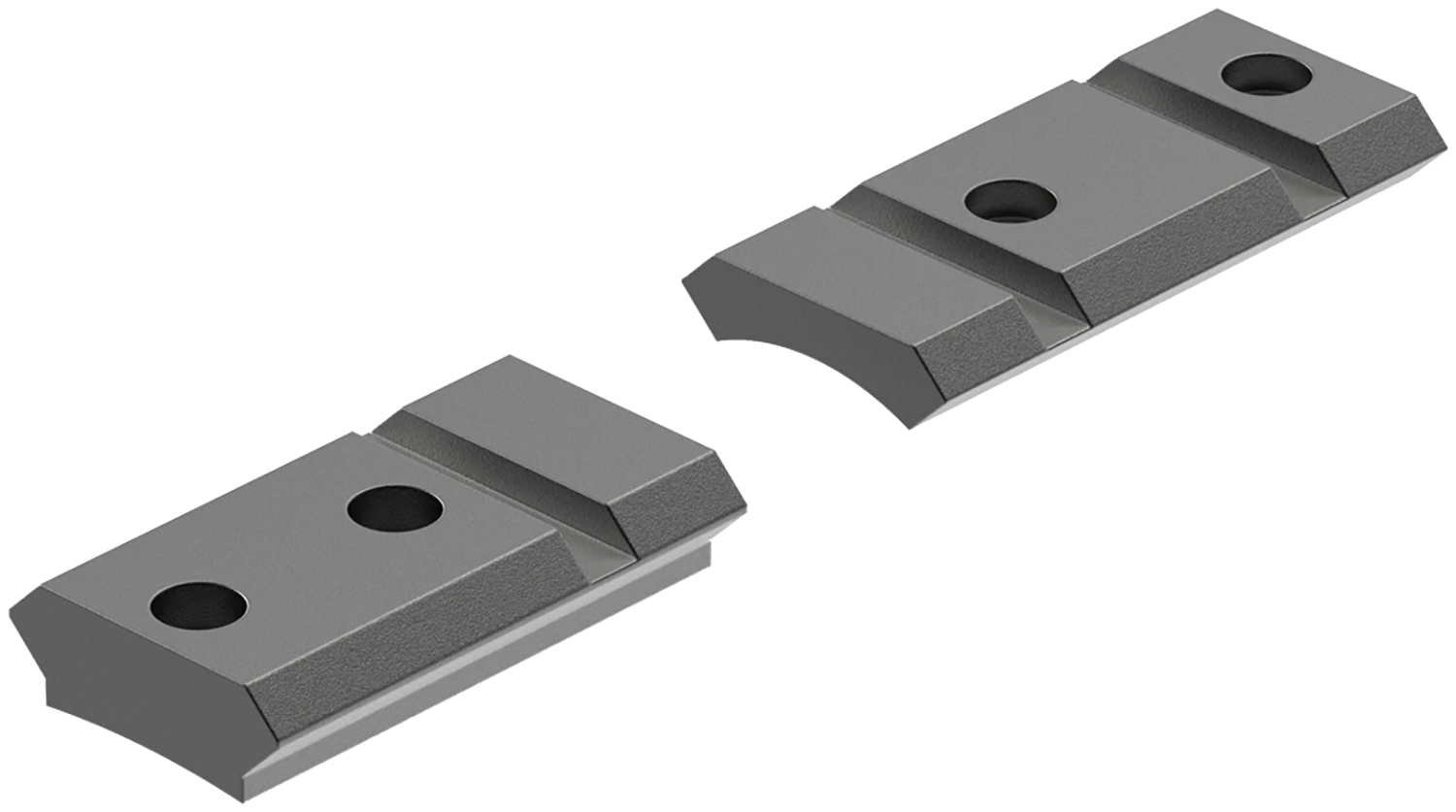 Leupold 171709 QRW Cross-Slot Base Set Matte Black Weatherby Mark V