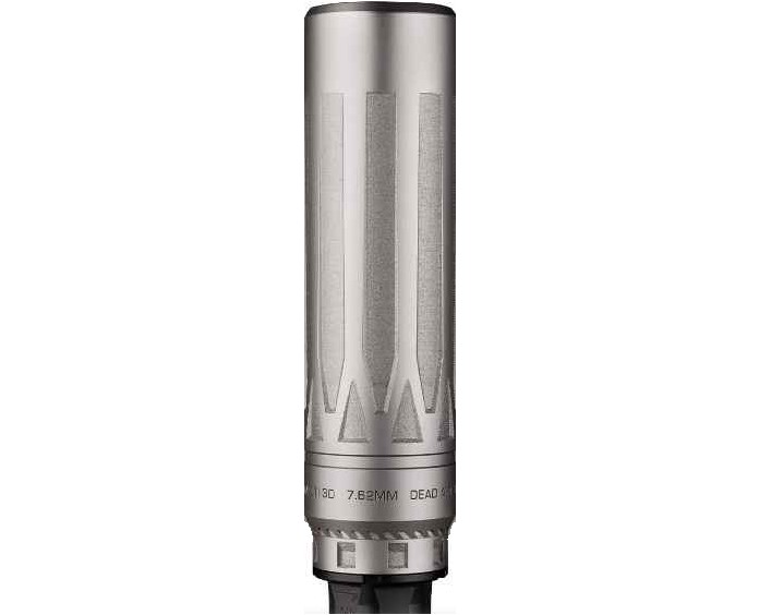 DEAD AIR ARMAMENT NOMAD-TI XC 7.62MM XENO SILVER