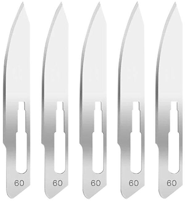 Hogue 35886 Expel Replacement Blades High Carbon Steel Blade #60 5 Blades