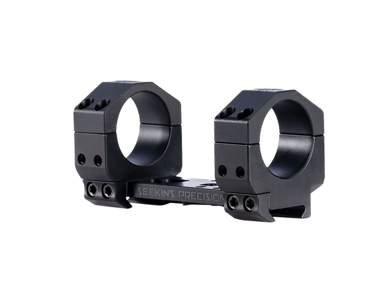 Seekins Precision 0010650114-F Precision Mount Black 7075 Aluminum 35mm Tube