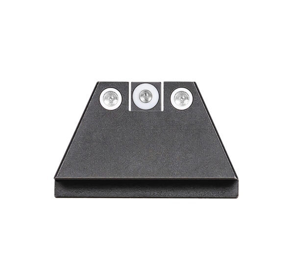 Night Fision GLK004003WGW Suppressor Height Sights For Glock  Green Tritium White Outline Front Sight-Green Tritium White Outline Rear Sight Glock 17/17L/19