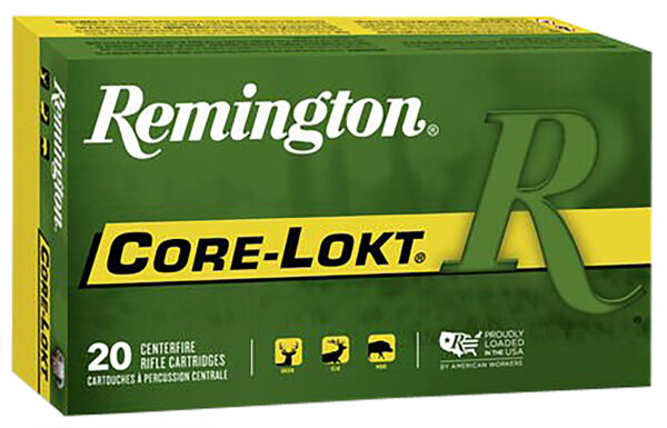 Remington Ammunition 29049 Core-Lokt  6mmCreedmoor 100gr Pointed Soft Point Core-Lokt 20 Per Box/10 Case