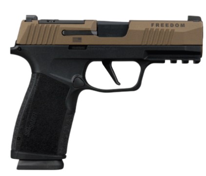 P365X Macro 9mm 3.7" 2Tone Brnz/Blk (2) 17rd