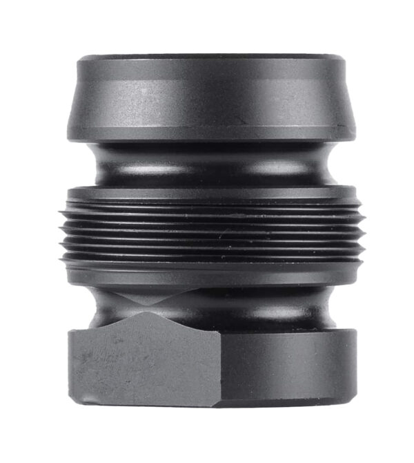 Dead Air DA143 Xeno Xero Black 4140 HT Alloy Steel 9/16x24 RH Threads 1.105" OAL 0.99" Diameter 9mm