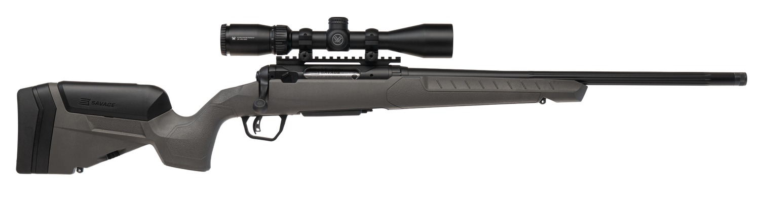 Savage Arms 32450 110 Trailblazer XP 22 ARC 4+1 20" Fluted Barrel, Flat Dark Gray Adj LOP Synthetic Stock, Right Hand
