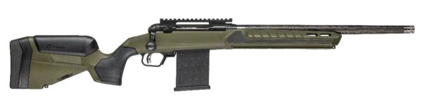 Savage Arms 32663 110 UltraLite Predator 300 Blackout 10+1 16.50" Carbon Fiber Barrel, Arca Rail Forend, Hunter Green AccuStock w/AccuFit V2 Synthetic Stock, Right Hand