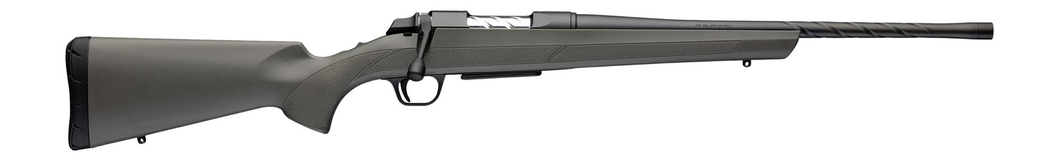 Browning 035845229 AB3 Pro SPR Full Size 300 Win Mag 3+1 20" Matte Blued Spiral Fluted Threaded Barrel, Matte Blued Drilled & Tapped Receiver, Gray/Green Fixed Synthetic Stock