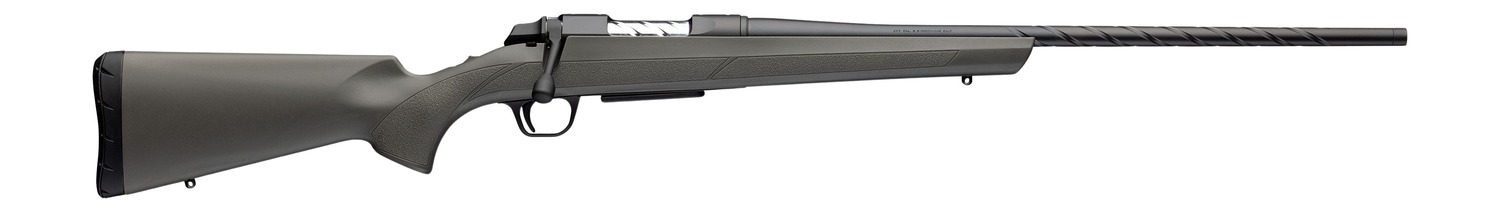 Browning 035851224 AB3 Pro Full Size 270 Win 4+1 22" Matte Blued Spiral Fluted Threaded Barrel, Matte Blued Steel Drilled & Tapped Receiver, Gray/Green Fixed Synthetic Stock, Right Hand