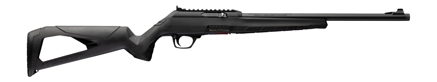 Winchester Repeating Arms 521170102 Wildcat Shadow SR 22 LR 10+1 16.50" Matte Blued Threaded Barrel, Black Polymer Receiver w/Picatinny Rail, Black Fixed Polymer Stock, Ambidextrous