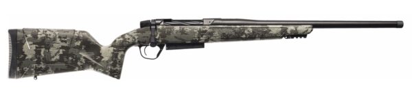 Christensen Arms 801-15037-03 Evoke Hunter 7mm BC 4+1 20" Black Cerakote Threaded Barrel, Receiver & Forend w/Picatinny Rail, Brush Camo Fixed Synthetic Stock