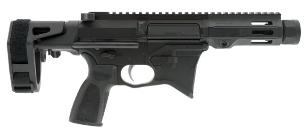 Maxim Defense  MD9 K SCW 9mm Luger 4.50" Black Nitride Threaded Barrel, Arid Brown Anodized Aluminum Receiver w/Picatinny Rail, Arid Black Maxim SCW Pistol Brace, Arid Brown Polymer Grip