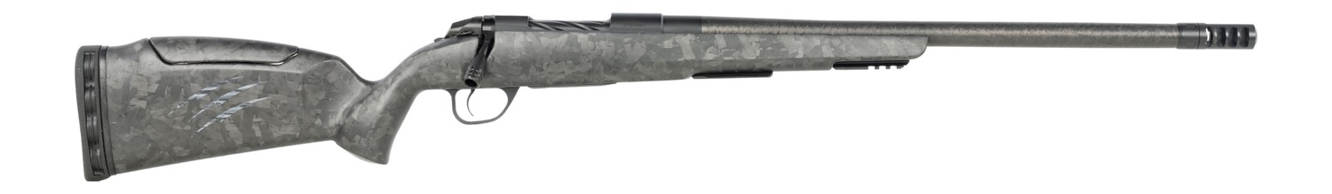 Fierce Firearms CT Rage LR Full Size 308 Win 4+1 18" Carbon Fiber Match Grade Threaded Barrel, Black Cerakote Titanium Drilled & Tapped Receiver, Picatinny Rail Forend, Carbon Matrix Push Button Adj
