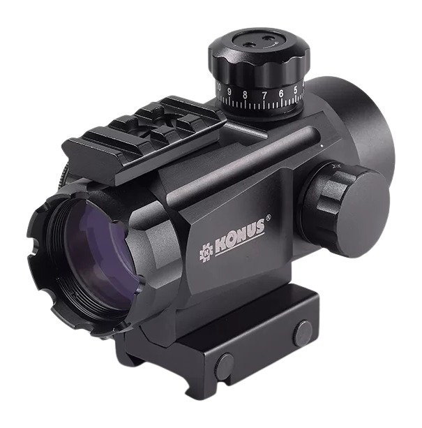 KONUS 7378 KONUSSIGHT 1X35 R&G 4 MULTI RETICLES