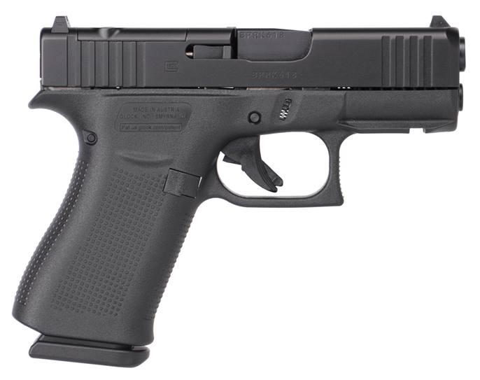 GLOCK G43X 9MM 3.39" MOS 15+1 RAIL #