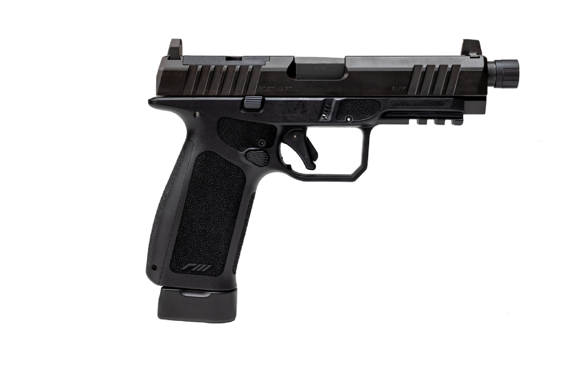 ROST MARTIN RM1F TACT 9MM 15+1 BLK 4.5" TB