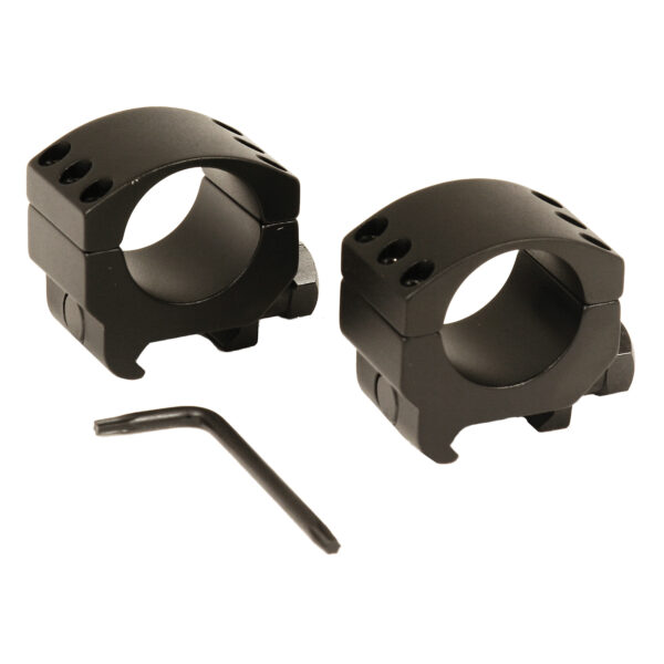 BURRIS OPTICS X-TAC 1" RINGS LOW BLK