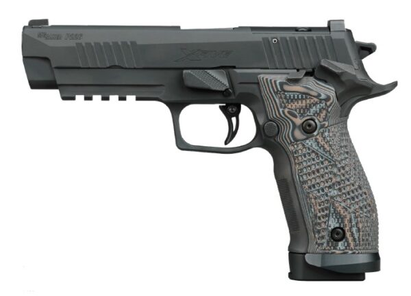 P226 XFIVE XTM 9mm 5" SIGLOC G10 Blk/Gry 3/20