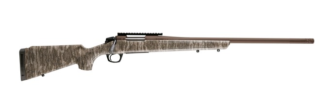 CVA CR3981MOBL Cascade XT 6.5 Creedmoor 4+1 22" Midnight Bronze Cerakote Fluted Threaded Steel Barrel & Receiver w/Picatinny Rail, Mossy Oak Bottomland Adjustable Synthetic Stock, Right Hand