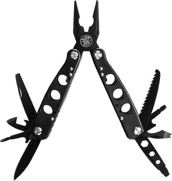 Smith & Wesson Knives SWMT1CP Multi-Tool  Black 6.50" Long Includes Case
