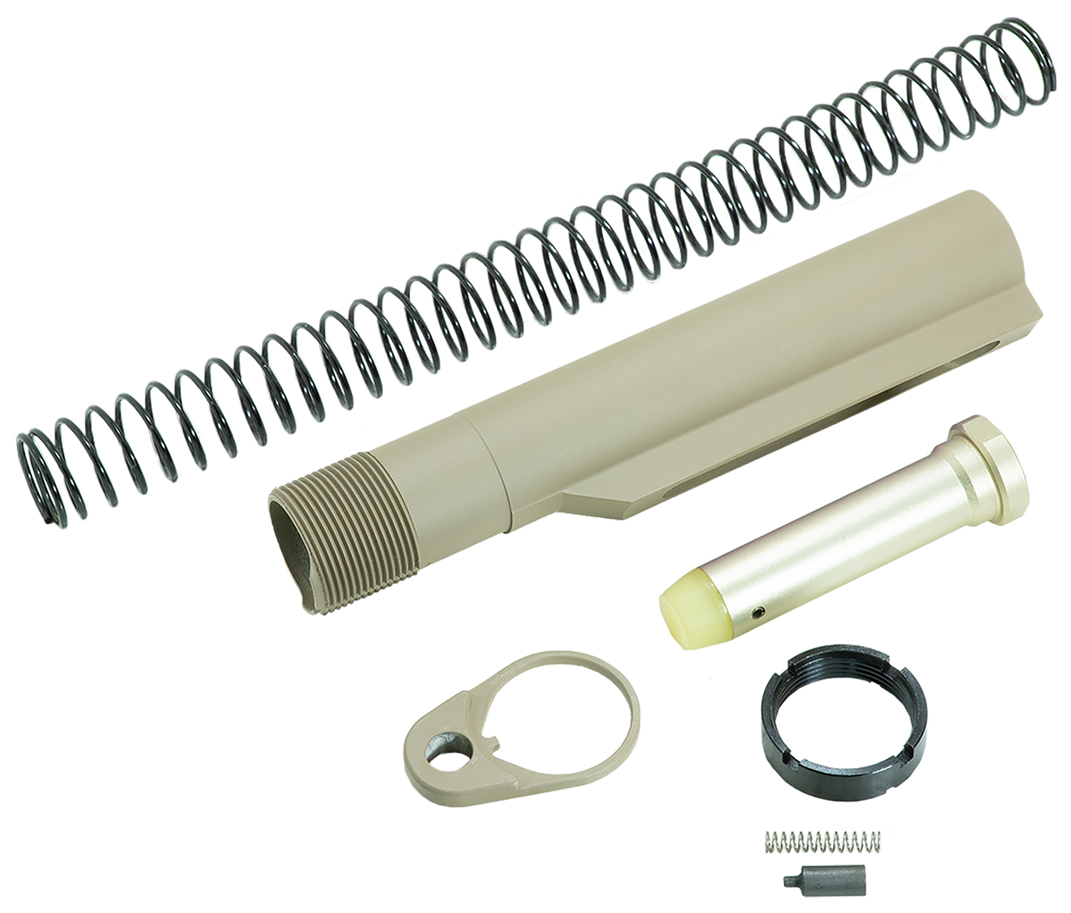 Timber Creek Outdoors ARBTKFDE Buffer Tube Kit Flat Dark Earth AR-15/AR Style