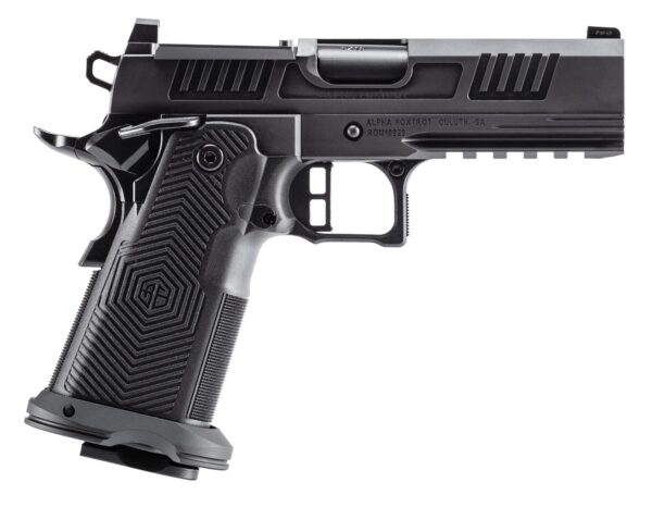 Alpha Foxtrot AA39X4CID-XDBK13 AF1911 Romulus 45 ACP 13+1 4.25" Black DLC Stainless Steel Bull Barrel, Optic Ready/Serrated Slide & Frame w/Beavertail & Picatinny Rail, RMR/RMSc Footprint