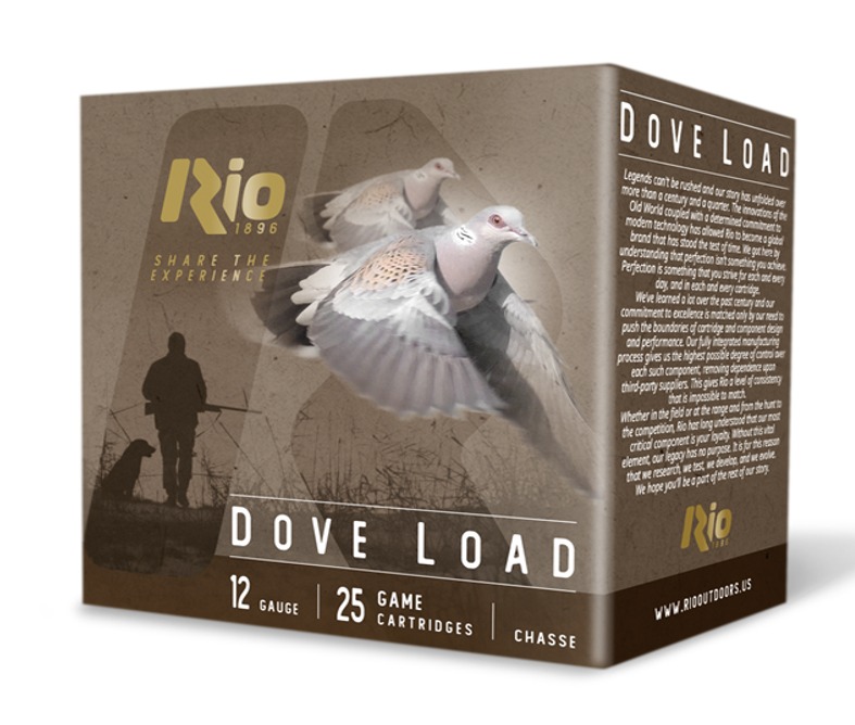 RIO RDL3275 DOVE LOAD 12G 2-3/4 7-1/2 25/10