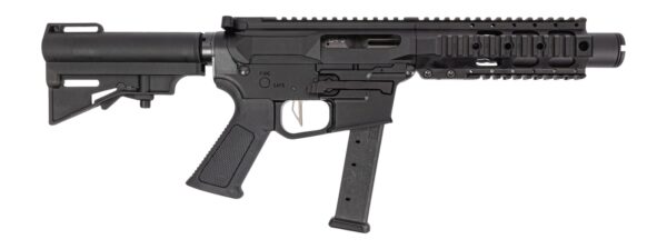 Dpms Panther Arms DP51655231780 Kitty Kat G9 9mm Luger 27+1 4" Black Nitride Heavy Threaded Barrel, Black Hardcoat Anodize Aluminum Receiver w/Picatinny Rail, M-LOK Handguard, Black Polymer DPMS CAR B
