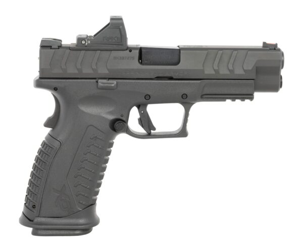 Springfield Armory XDME94510BHCOSP15PAC XD-M Elite OSP Gear Pac Full Size 10mm Auto, 15+1 4.50" Black Melonite Match Grade Barrel & Optic Ready/Serrated Steel Slide, Black Polymer Frame w/Picatinny Ra