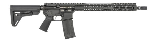 Black Rain Ordnance SSPABLK SSP  5.56 NATO 30+1 16" Black Nitride Threaded Barrel, Black Armor Cerakote Aluminum Receiver w/Picatinny Rail, Magpul MOE SL Black Polymer Stock, Black Magpul Grip