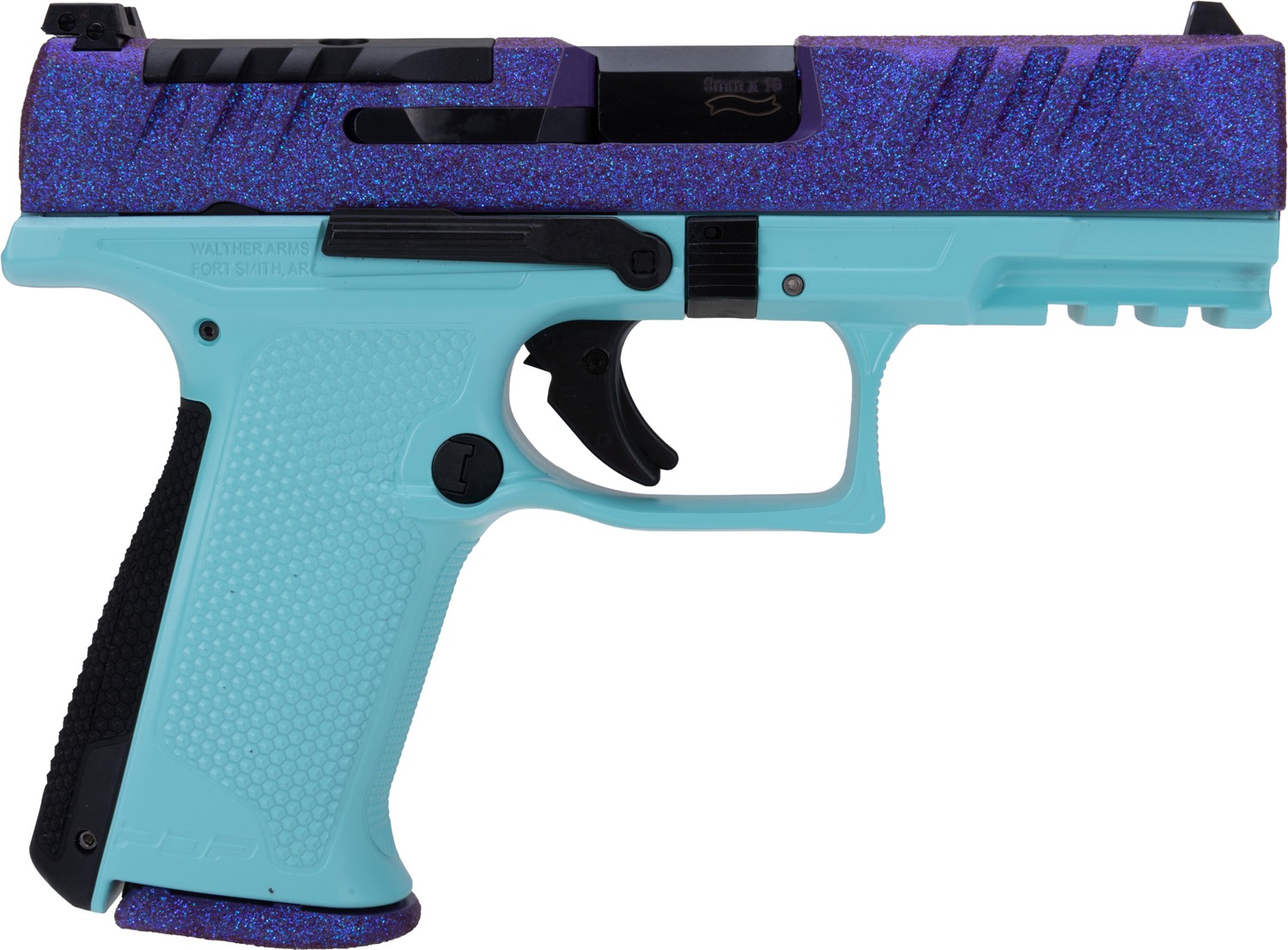 Walther Arms  PDP F-Series Sports South Exclusive 9mm Luger 4" Polygonal Rifled Barrel, Optic Ready/Serrated Slide Polymer Frame w/Picatinny Rail