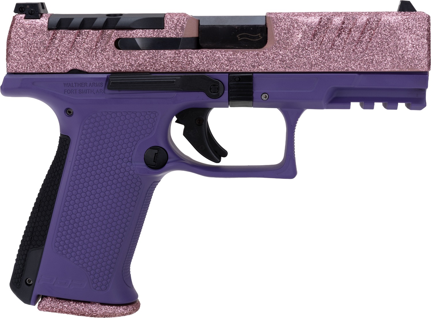 Walther Arms  PDP F-Series Sports South Exclusive 9mm Luger 4" Polygonal Rifled Barrel, Optic Ready/Serrated Slide Polymer Frame w/Picatinny Rail