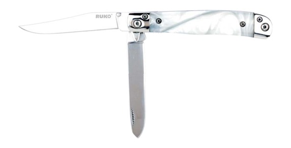 RUKO RUK0185WP 420A TRAPPER WHT PEARL FOLDING