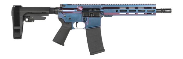 Shark Coast Tactical SCC07220MON-P Mongoose  5.56 NATO 30+1 10.50" Black Nitride Threaded Barrel, Aluminum Receiver w/Picatinny Rail, M-LOK Handguard Polymer SB Tactical SBA3 Brace, Polymer Grip