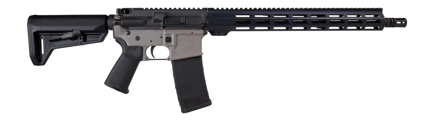 Shark Coast Tactical 300-039-1000-00 Maxim 5.56 NATO 30+1 16" Black Nitride Threaded Barrel, Aluminum Receiver w/Picatinny Rail, M-LOK Handguard, Magpul Collapsible Black Polymer Stock, Magpul MOE Gr