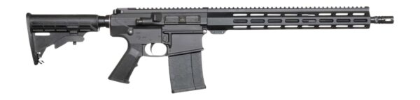 Andro Corp Industries 30816DBFORGED ACI-10 Divergent 308 Win 20+1 16" Black Nitride Threaded Barrel, Black Cerakote Aluminum Receiver w/Picatinny Rail, M-LOK Handguard, M4 Black Polymer Stock, A2 Grip