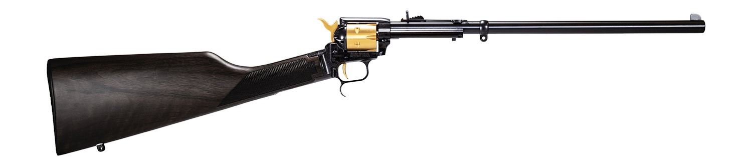 Heritage Mfg BR226B16HSBGLD Rough Rider Rancher 22 LR 6 16.12" Aluminum Receiver