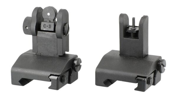 JE MACHINE TS-PS7B         FLIP UP F/R SIGHTS POLY