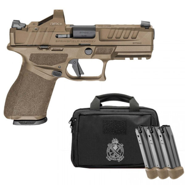 ECHELON 4.0C 9MM 4" 18RD FDE