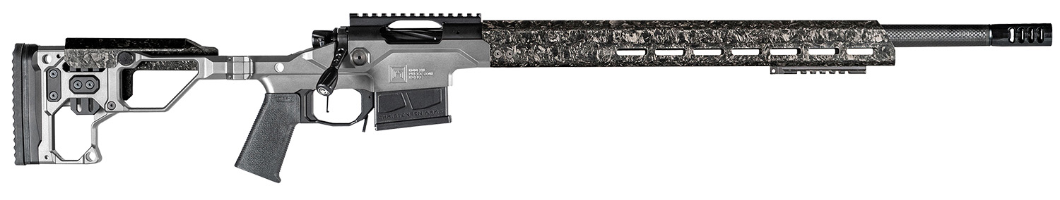 Christensen Arms 8010307401 Modern Precision  308 Win 20" Threaded Carbon Fiber Barrel 5+1, Black Nitride Finish, Tungsten Anodized Folding Stock, Polymer Grip