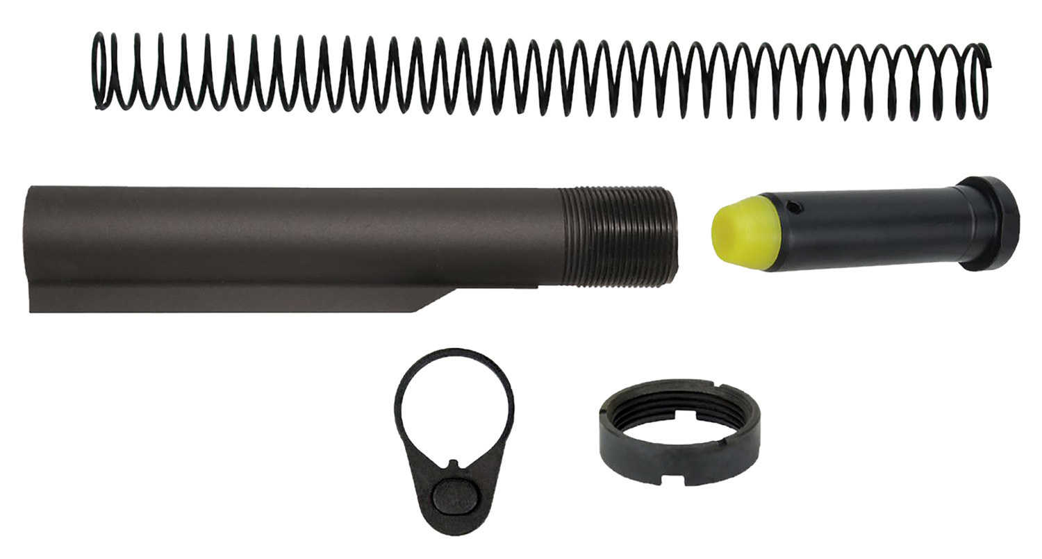 TacFire MAR047PCCAP Mil-Spec Buffer Tube  Black Matte