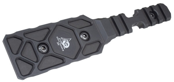 Odin Works ACCMLARCAMULTIRAIL M-LOK to Arca 3 Way Rail  Black Aluminum