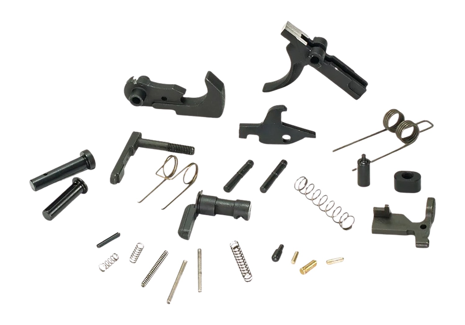 White Label Armory WLA-LOW-1015-01  Lower Parts Kit For AR-15 Black