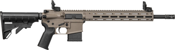Tippmann Arms A101341 M4-22 Elite 22 LR 10+1 16" Black Parkerized Threaded Barrel, Flat Dark Earth DuraCote Aluminum Receiver w/Picatinny Rail, M-LOK Handguard, Black Adj CAR15 Polymer Stock, Black Ge
