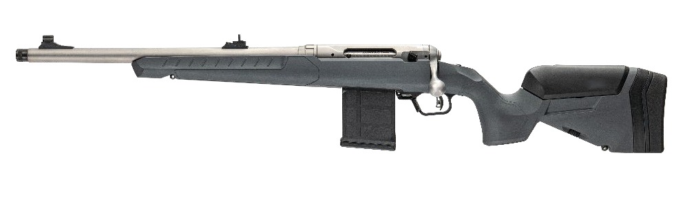 Savage Arms 32517 110 Ridge Hunter 338 Win Mag 5+1 20" Heavy Barrel, Flat Dark Gray Adj LOP Synthetic Stock, Left Hand