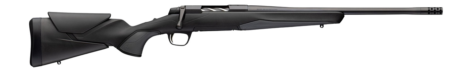Browning 036131298 X-Bolt 2 Hunter SPR 7 PRC 3+1 20" Matte Blued Threaded Barrel & Steel Drilled & Tapped Receiver, Matte Black Adj Vari-Tech Synthetic Stock, Right Hand