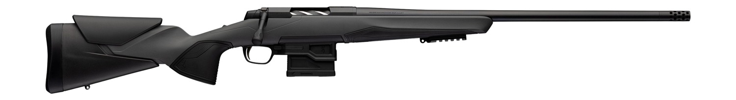 Browning 036130218 X-Bolt 2 Hunter LR 308 Win 6+1 22" Matte Blued Threaded Barrel & Steel Drilled & Tapped Receiver, Matte Black Adj Vari-Tech Synthetic Stock, Right Hand