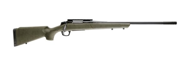 CVA CR3979G Cascade XT 25 Creedmoor 4+1 Graphite Black Cerakote Fluted Threaded Barrel, Graphite Black Cerakote Receiver w/Picatinny Rail, OD Green w/Black Webbing Adjustable Synthetic Stock