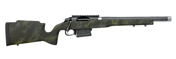 Proof Research 151341 Elevation MTR 6.5 Creedmoor 4+1 18" Carbon Fiber Match Grade Threaded Barrel, Black Receiver w/Picatinny Rail, Midnight Camo Proof Fixed Carbon Fiber Stock, Right Hand